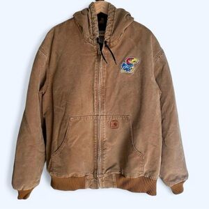 Carhartt Brown Hooded Jacket